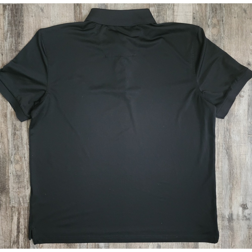 Nautica Mens Polo Shirt Size Large  Wicking Short Sleeve Performance Golf Logo - Picture 7 of 8